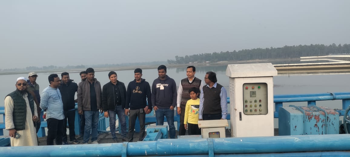 নীলফামারীতে তিস্তা সেচ উদ্বোধন করলেন তত্বাবধায়ক প্রকৌশলী