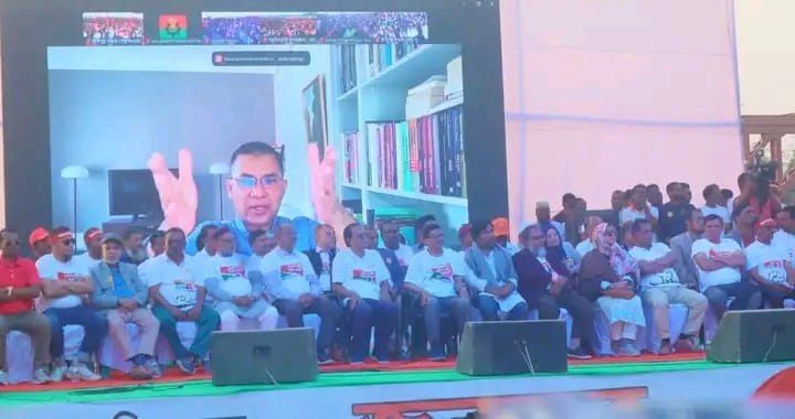 উত্তর অঞ্চলকে মরুকরণ থেকে বাঁচাতে তিস্তা মহা পরিকল্পনার কোনই বিকল্প নেই: তারেক রহমান