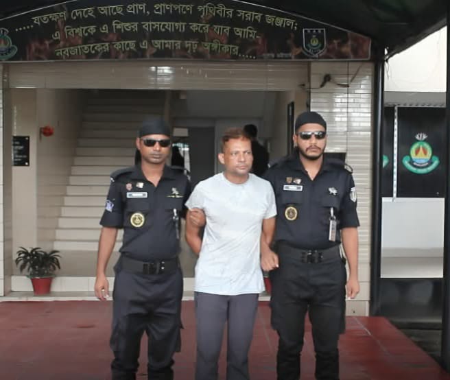 গাজীপুরে গ্রেফতার মহাখালী চাঁদাবাজি মামলার প্রধান আসামি জসিম