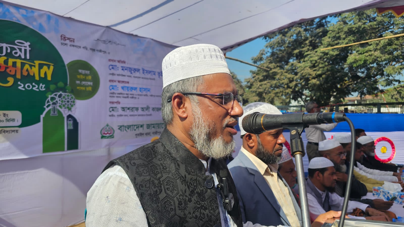 জামায়াতের হাতেই বাংলাদেশ নিরাপদ—খায়রুল হাসান