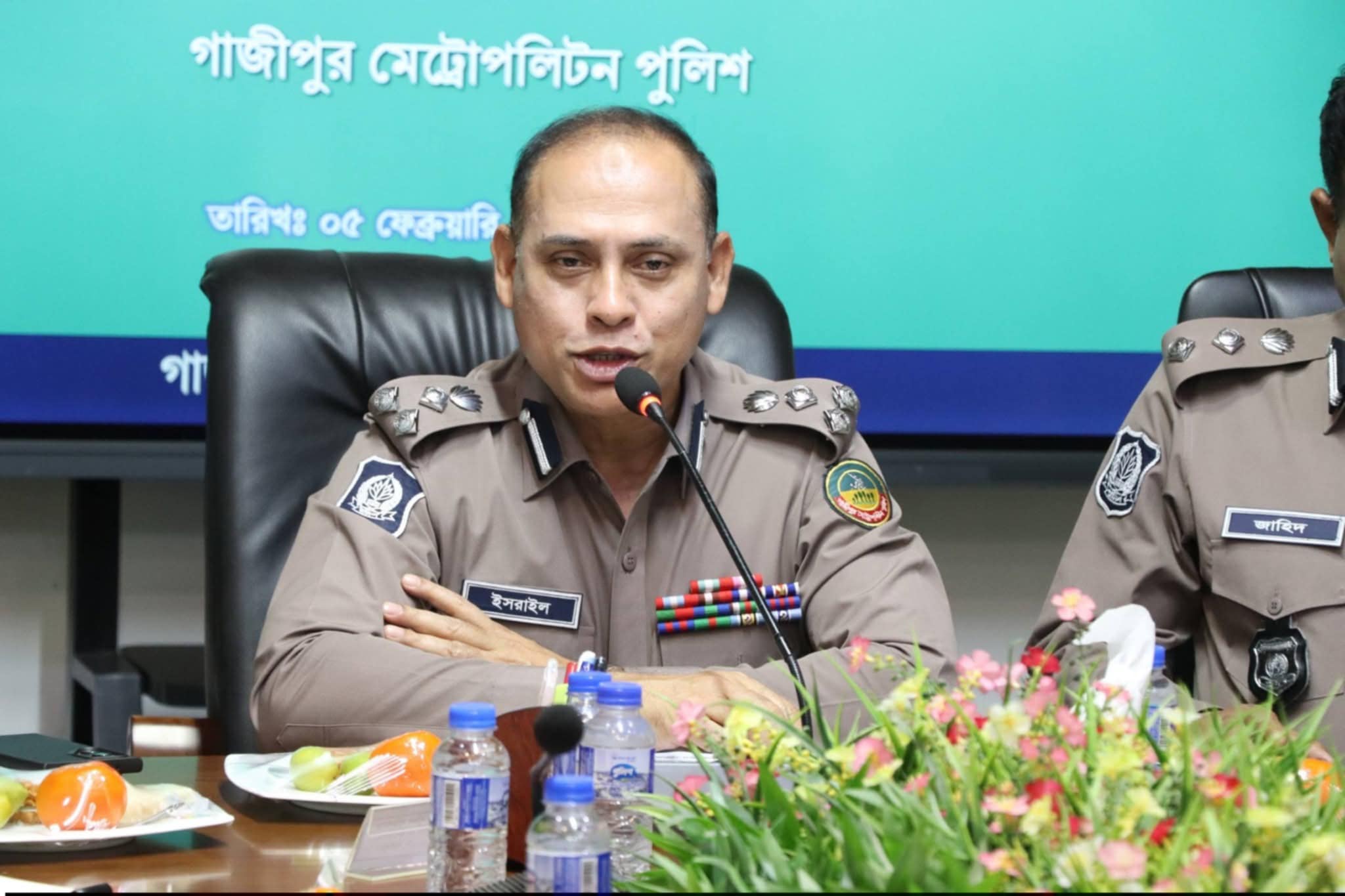 গাজীপুরে অবাধ ও সুষ্ঠু নির্বাচন নিশ্চিতে জিএমপি’র বিশেষ সমন্বয় সভা।