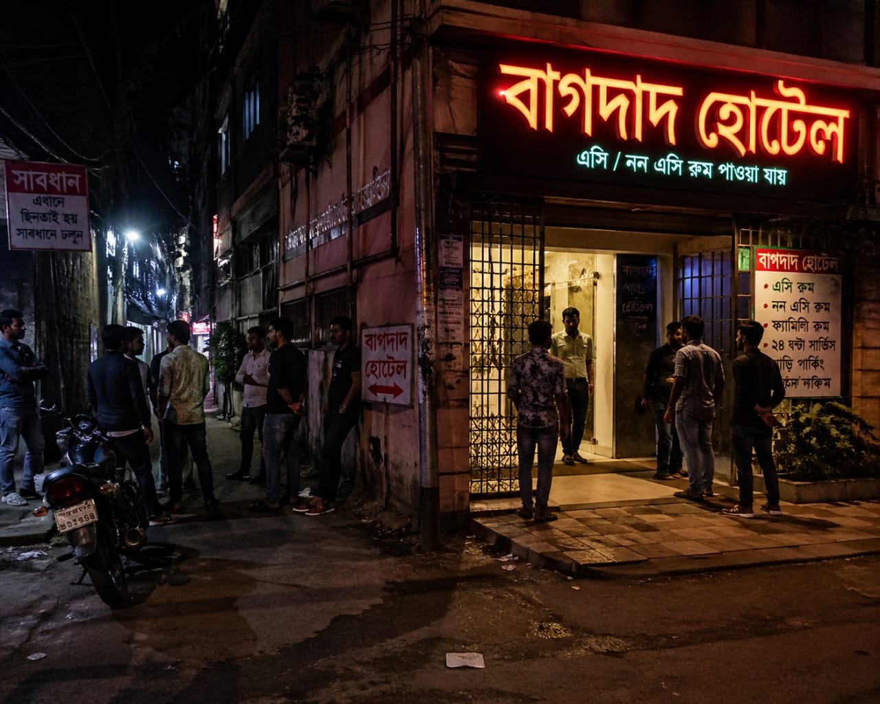 ‎মিরপুর ১ গোল চত্বরে “বাগদাদ হোটেল” ঘিরে অসামাজিক কর্মকাণ্ডের গুরুতর অভিযোগ!